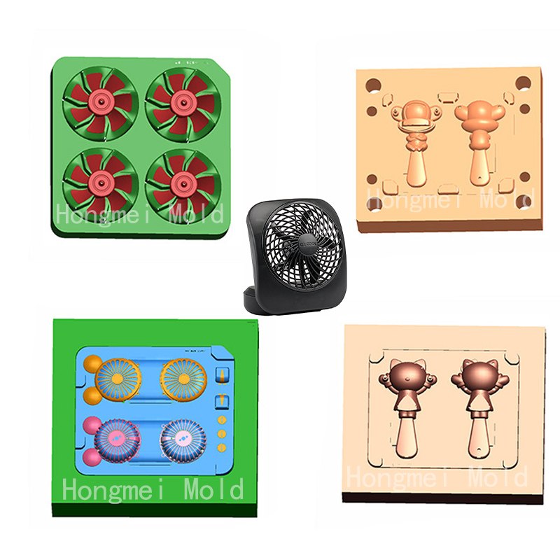 Mini elektromos ventilátor formája